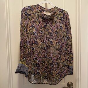 LOFT paisley blouse